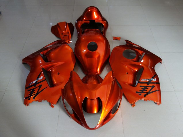 Arancione Brillante & Vibrante 1997-2007 Suzuki GSXR 1300 Carena Moto