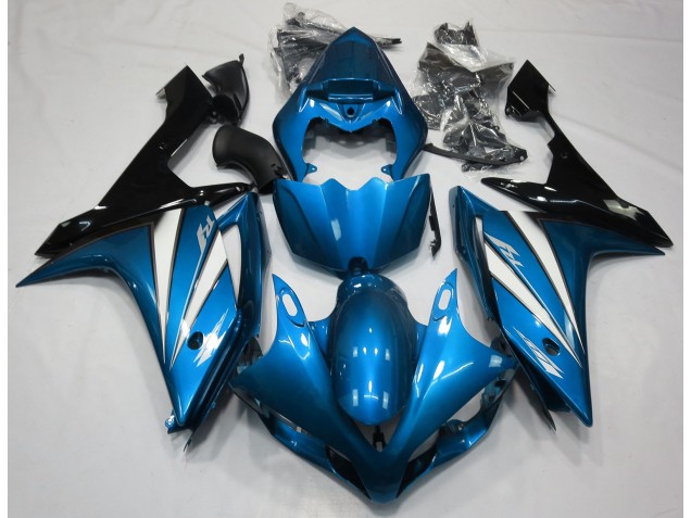 Azzurro Bianco & Nero 2007-2008 Yamaha R1 Carena Moto
