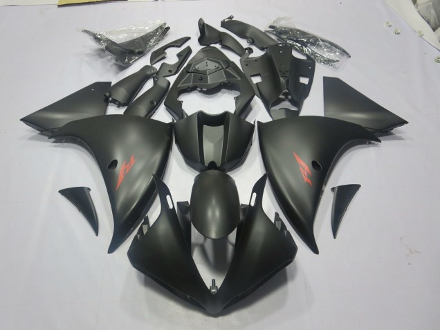 Nero Opaco Rosso 2009-2011 Yamaha R1 Carena Moto