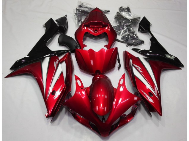 Rosso Bianco & Nero 2007-2008 Yamaha R1 Carena Moto