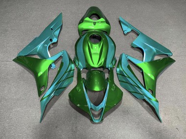 Verde & Verde Acqua 2007-2008 Honda CBR600RR Carena Moto